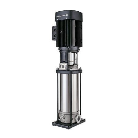 Вертикальный многоступенчатый центробежный насос Grundfos CRN 3-27 A-FGJ-A-V-HQQV артикул 96514133 – фото внешнего вида