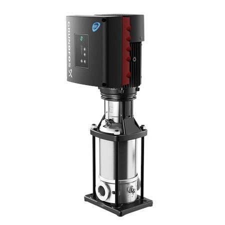 Вертикальный многоступенчатый центробежный насос Grundfos CRNE 1-23 HS HS-P-GI-E-HQQE артикул 96461688 – фото внешнего вида